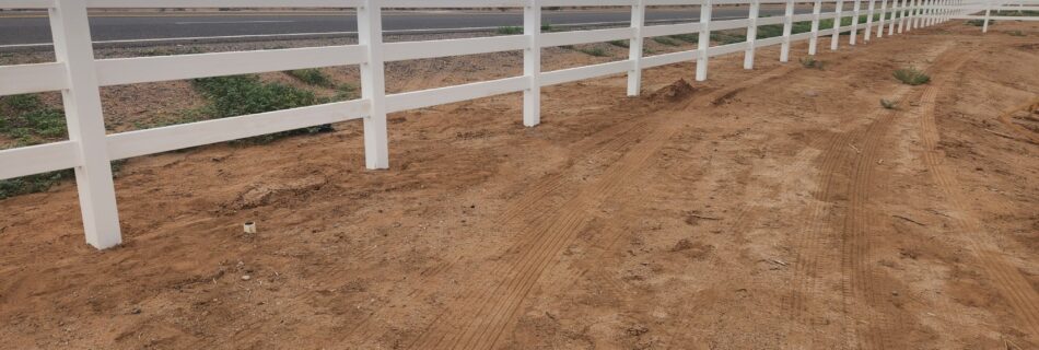 vinyl ranch rail fence